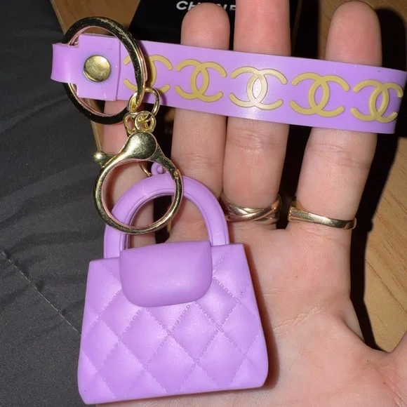 Mini Handbag Keychain with Box! and Lanyard! - Picture 3 of 3